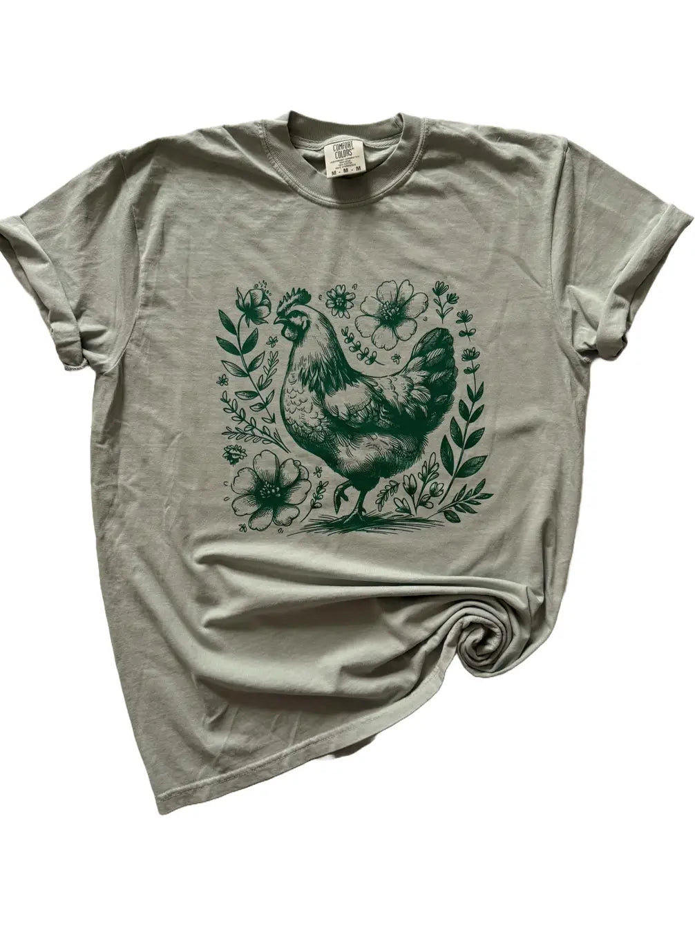 Chicken + Wildflowers Tee
