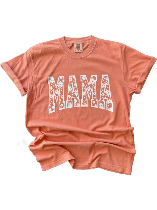 Flower Power Mama Tee