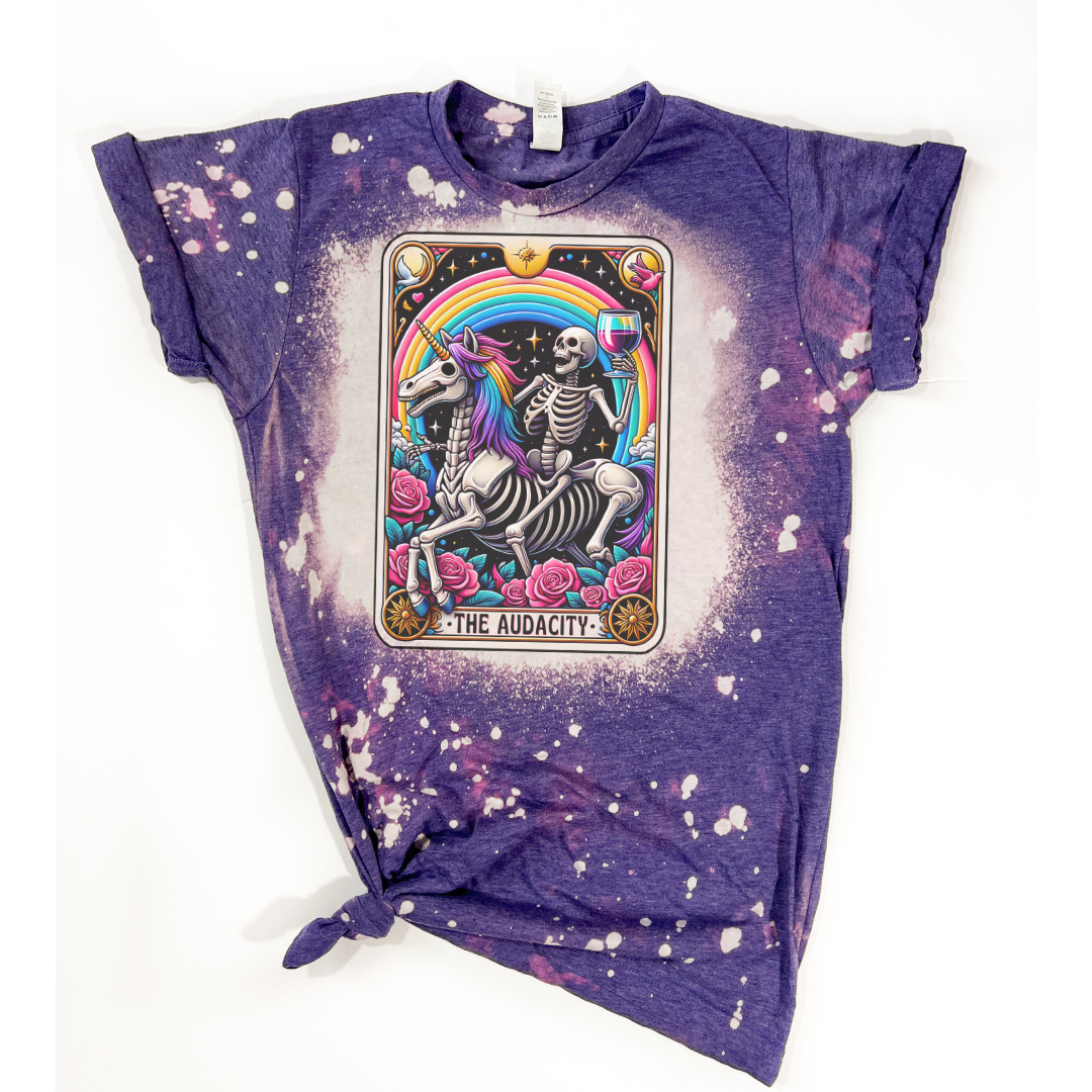 The Audacity Tarot Bleached Tee