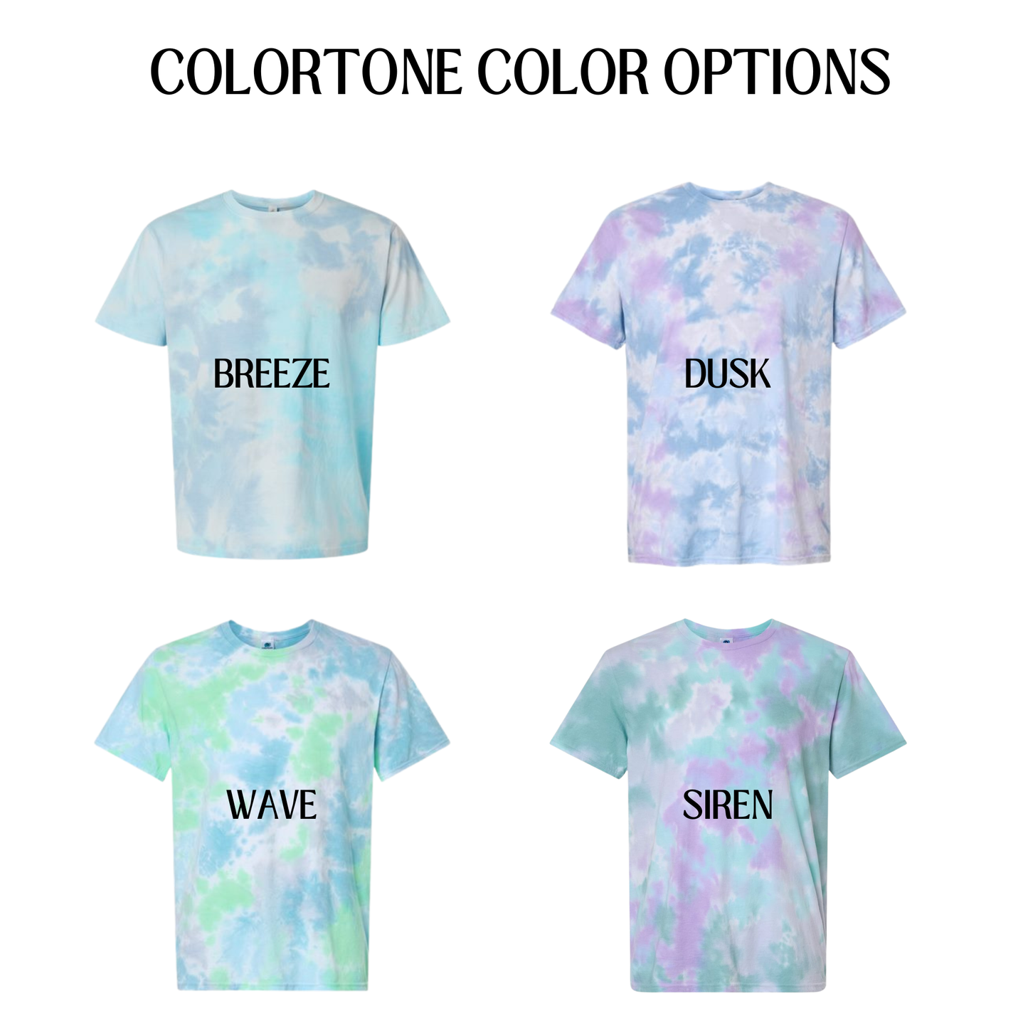 Let’s Be Better Humans - Tie Dye Graphic Tee ✨🌈