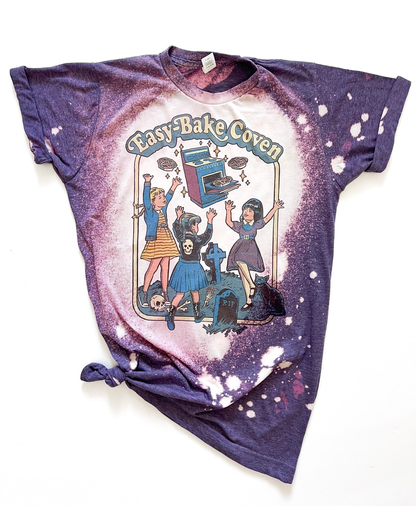 Easy Bake Coven Halloween Bleached Tee