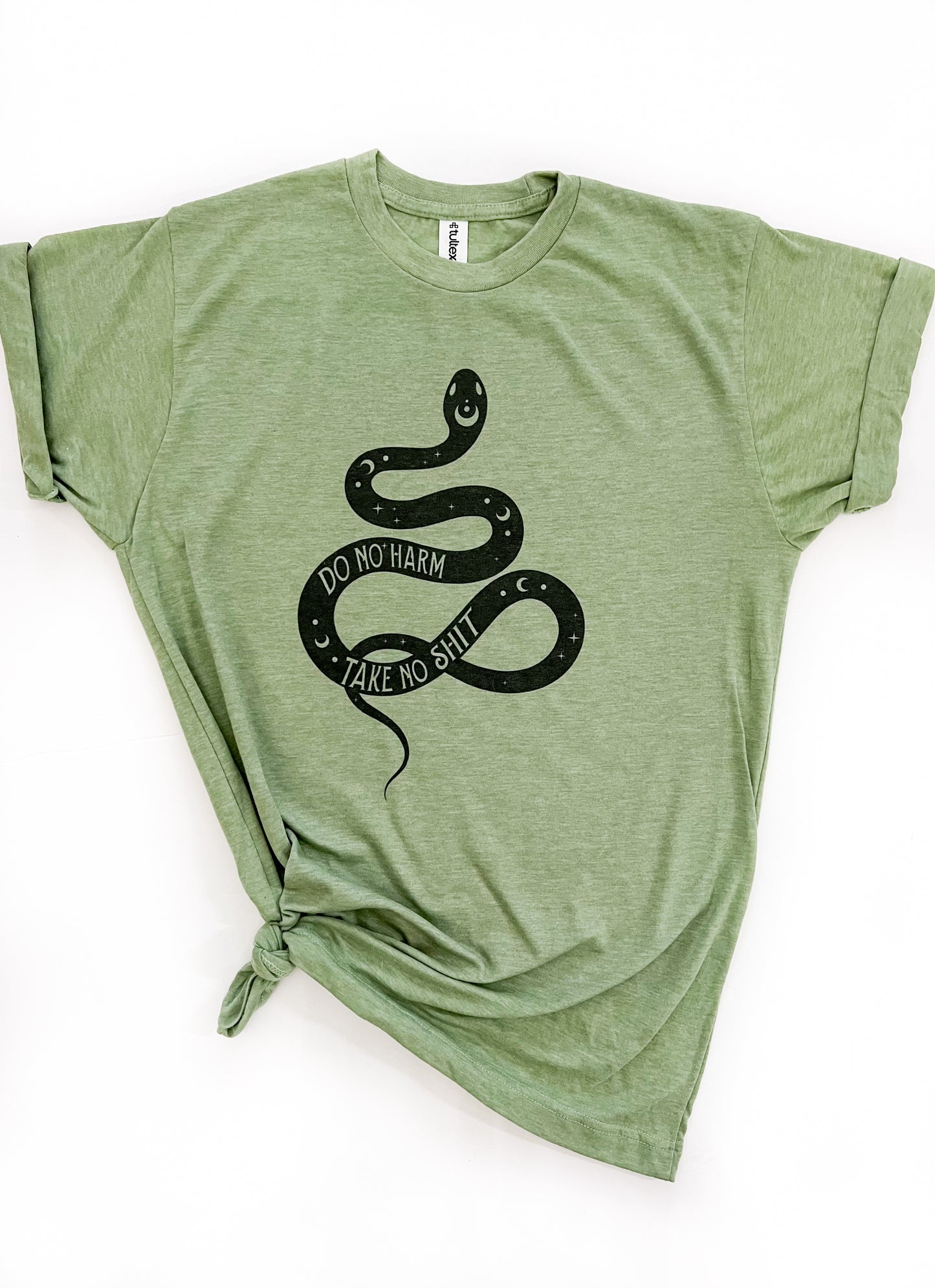 Do No Harm But Take No Sh*t Snake Tee