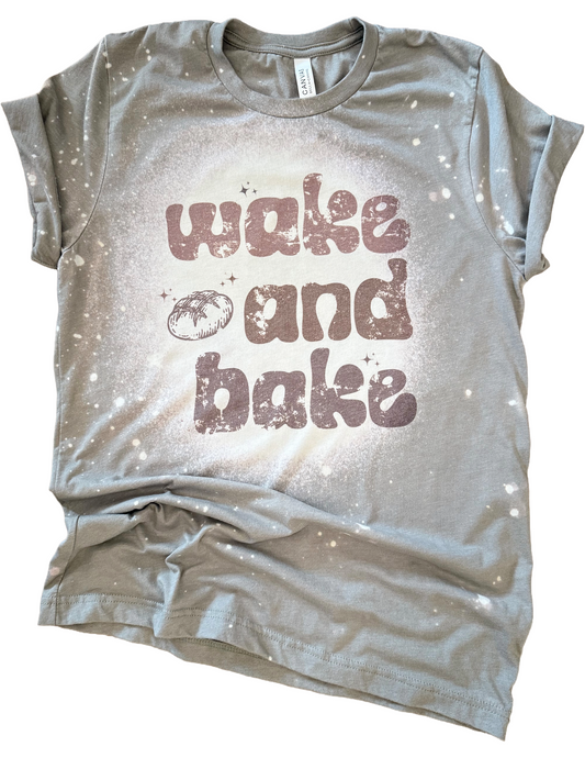 Wake and Bake Sourdough Bleached Tee