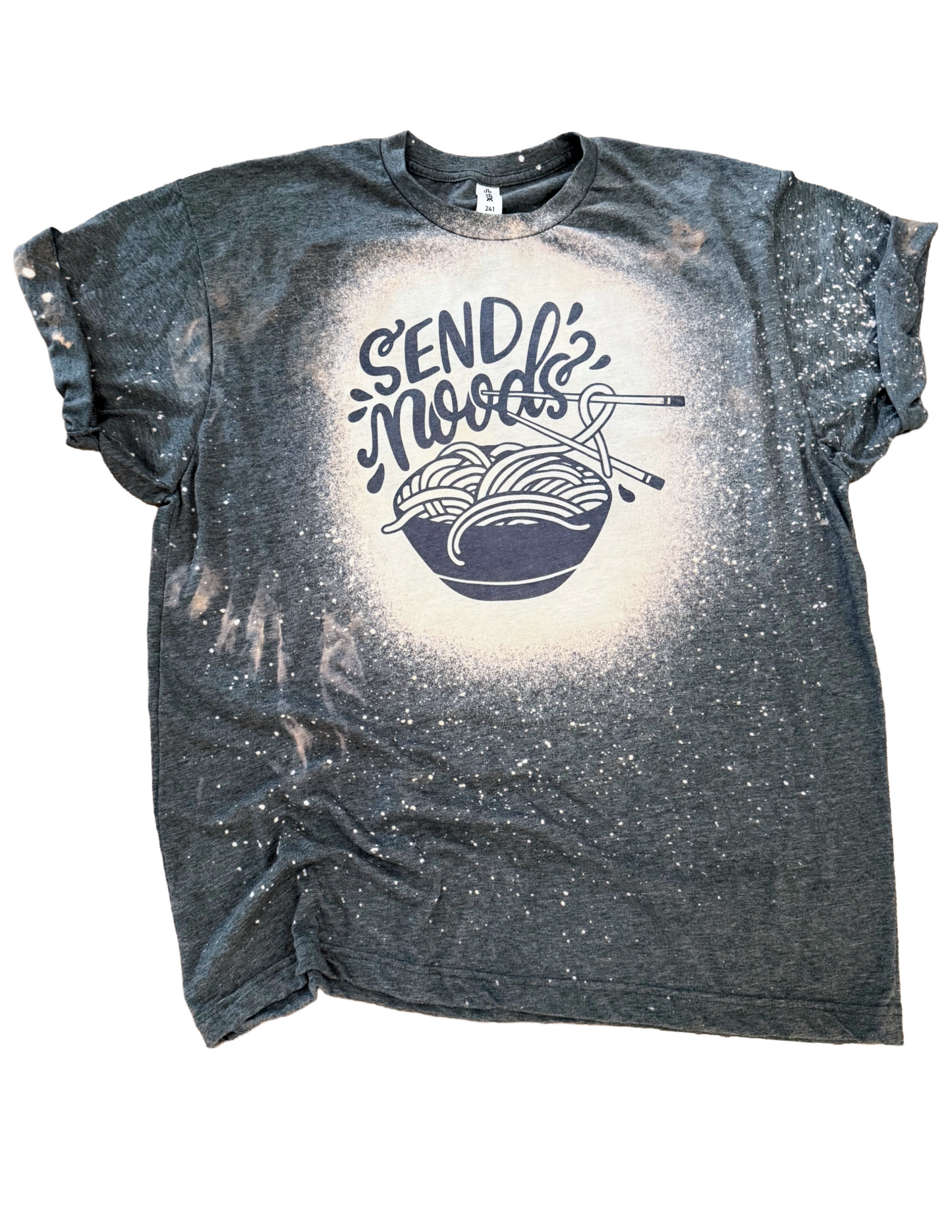 Send Noods Funny Bleached Tee