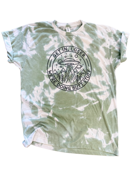 Get In Loser Alien Tie-Dye Tee