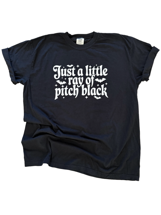 Just a Little Ray of Pitch Black Halloween Tee