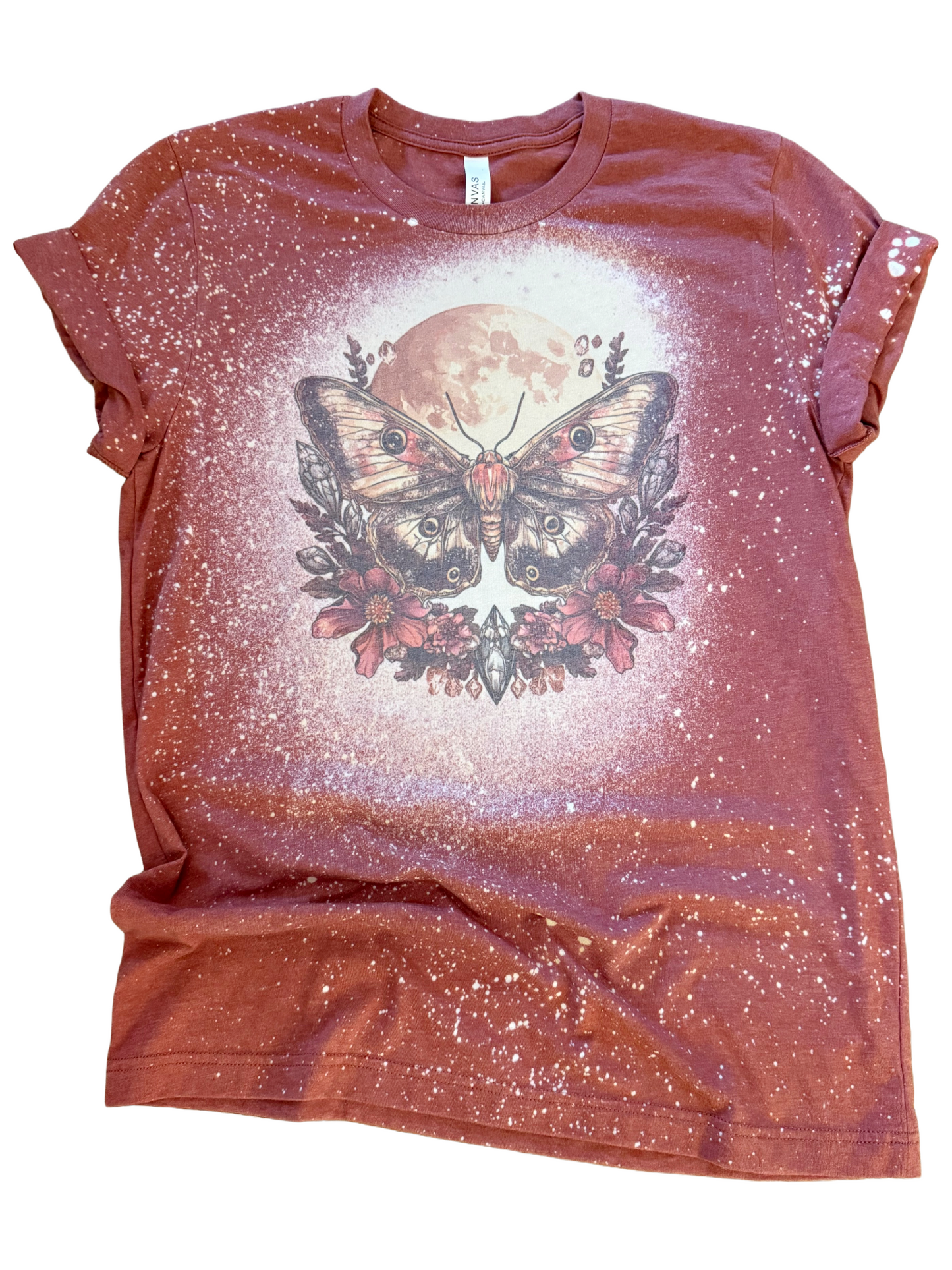 Midnight Moth Magic Bleached Tee