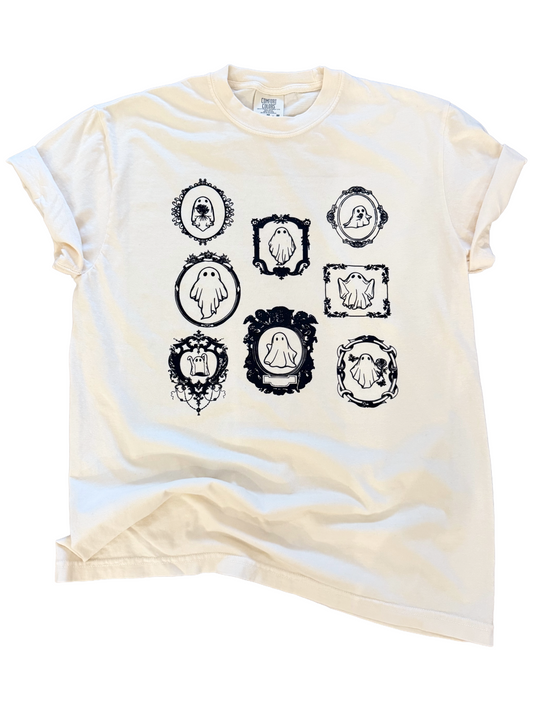 Ghost Gallery – Framed Spirit Halloween Tee