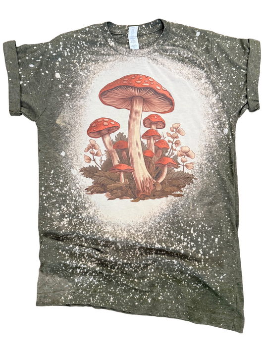 Mushroom Magic Bleached Tee