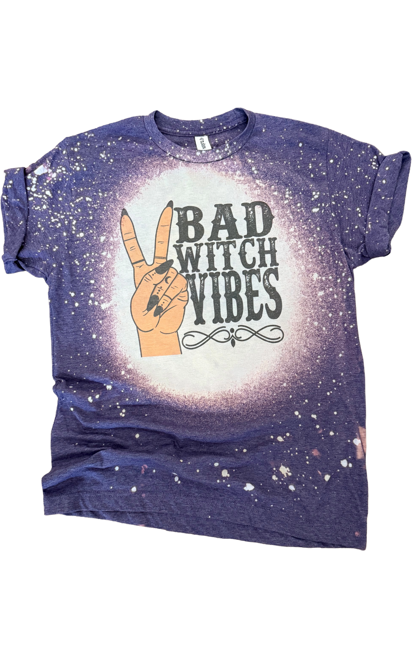 Bad Witch Vibes Bleached Tee