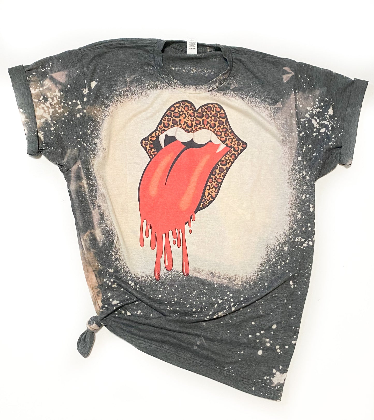 Vampire Leopard Tongue Tee