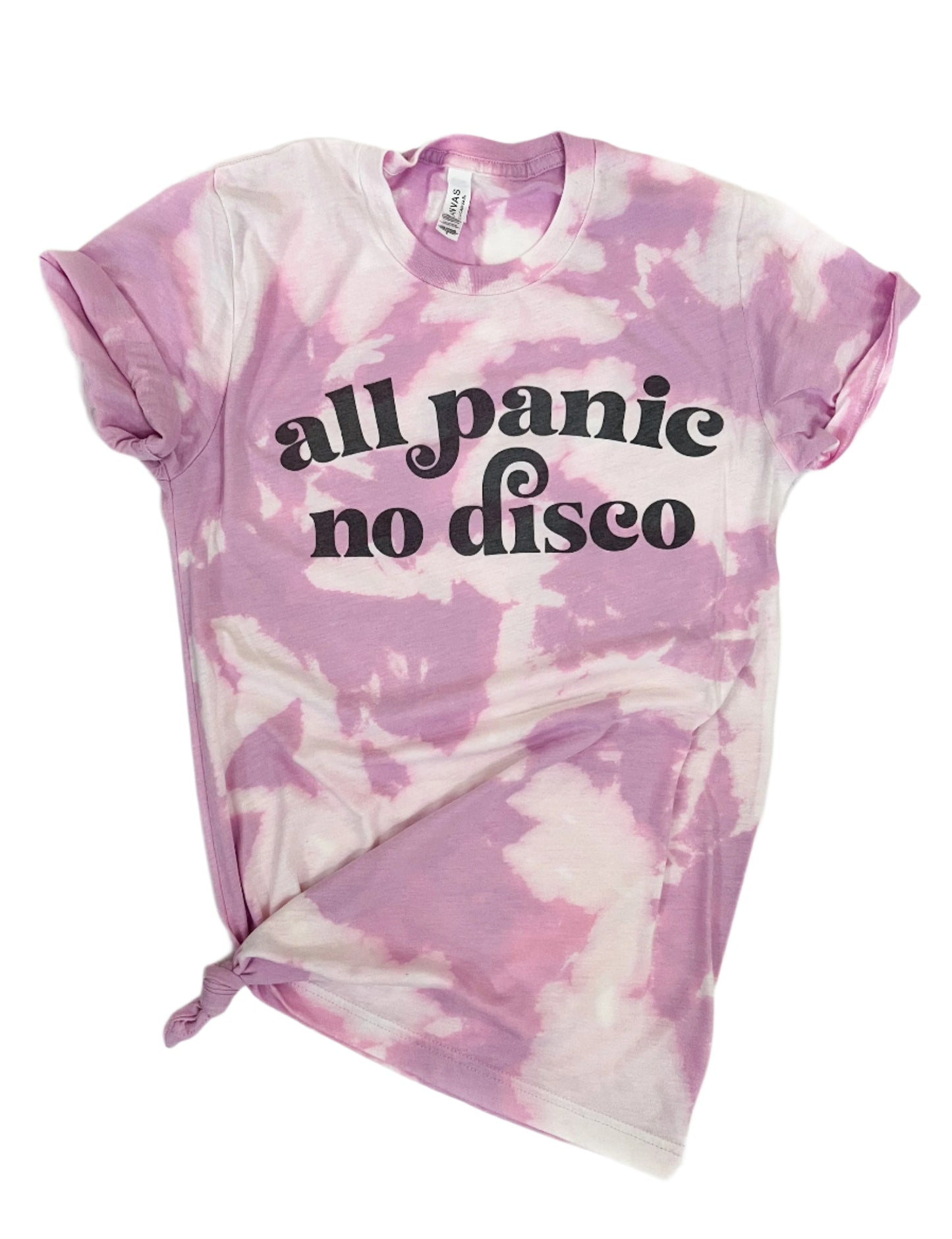 All Panic No Disco Tie Dye Tee