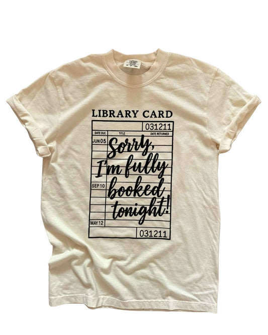 Fully Booked Tonight - Graphic Tee 📚✨