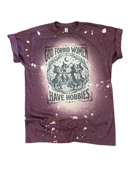 God Forbid Women Have Hobbies - Witch Graphic Tee 🔮✨