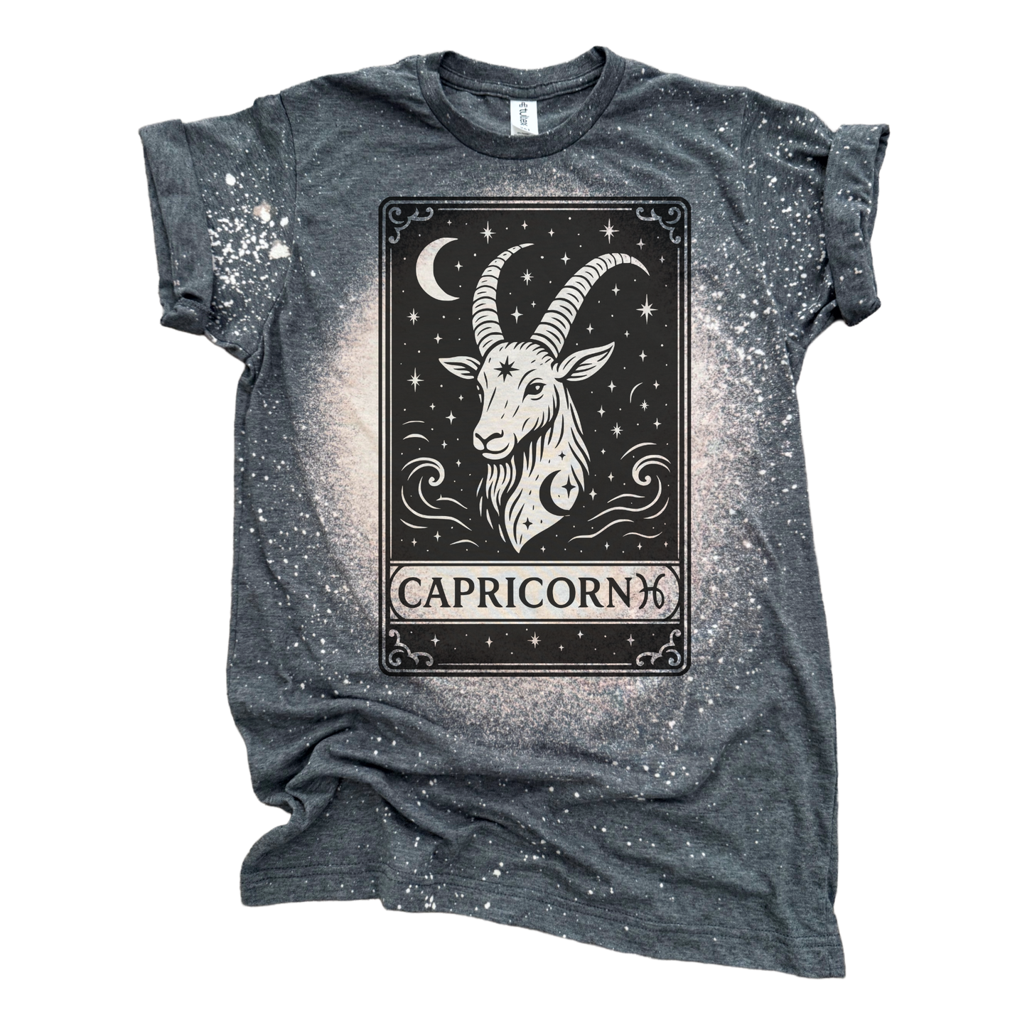 Capricorn Tarot – Bleached Zodiac Tee