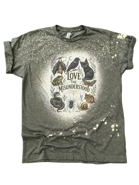 Love the Misunderstood - Halloween Bleached Tee