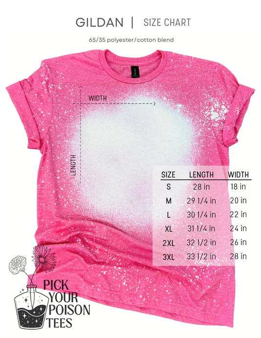 Summoning the Christmas Spirit – Witchy Holiday Bleached Tee