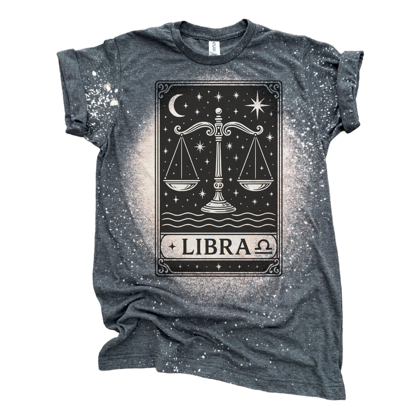 Libra Tarot – Bleached Zodiac Tee