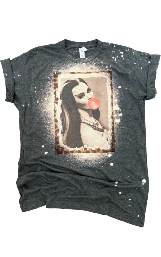 Bride of Frankenstein Bleached Halloween Tee
