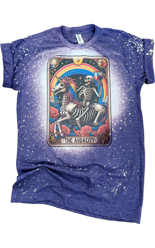 The Audacity Tarot Card Bleached Tee