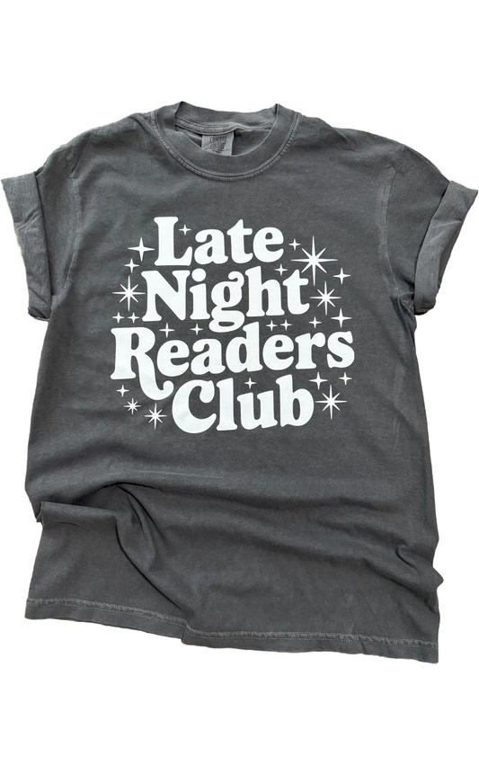 Late Night Readers Club Tee