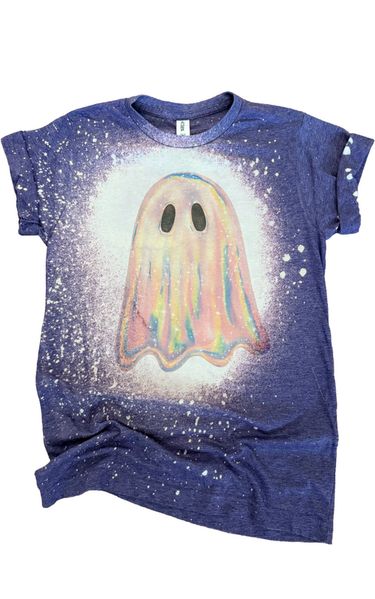 Iridescent Ghost Bleached Tee