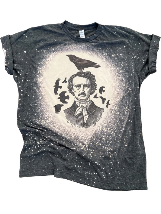 Poe Raven Bleached Tee