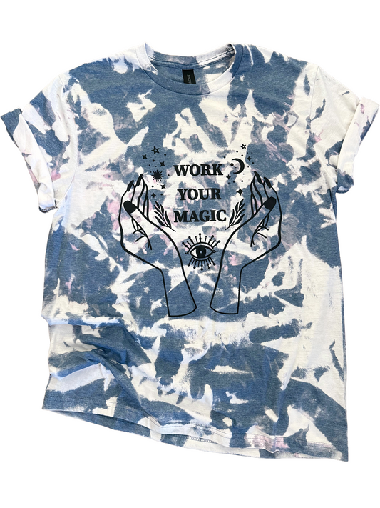 Work Your Magic Tie Dye Tee