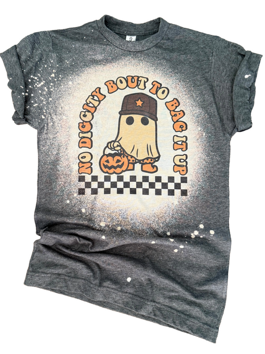 No Diggity Halloween Ghost Tee