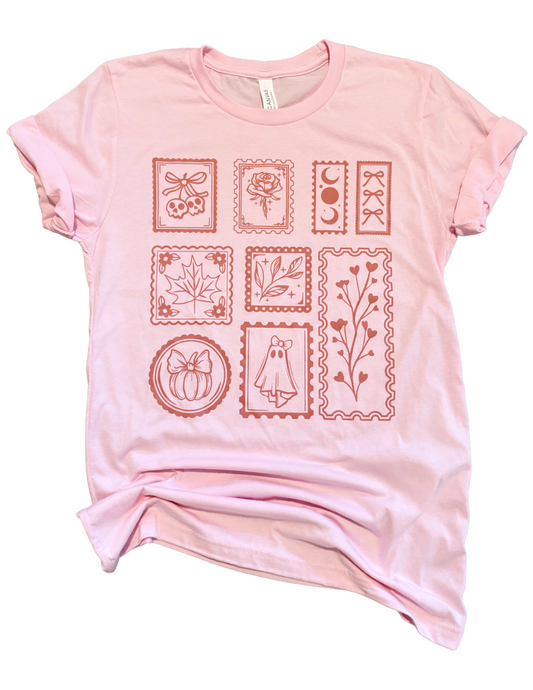 Creepy Cute Stamps Halloween Tee