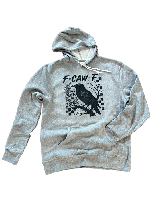 F-CAW-F Raven Checkered Hoodie