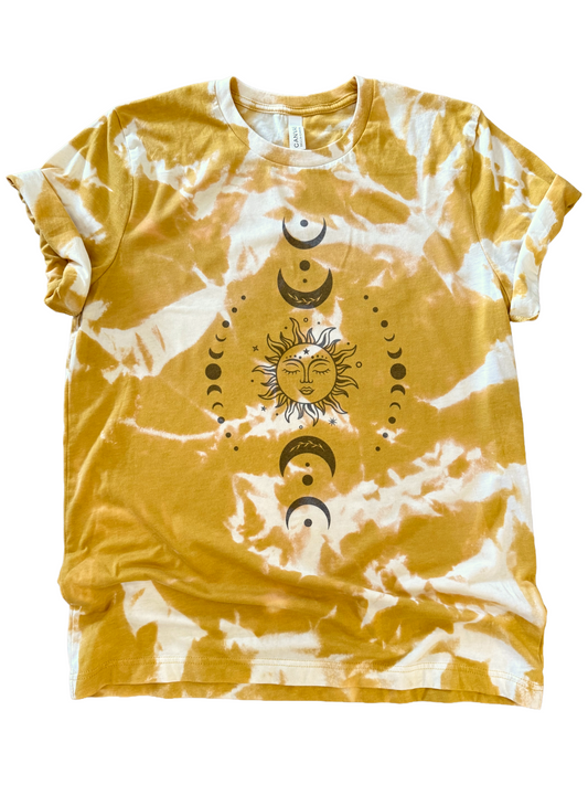 Sun and Moon Tie-Dye Tee
