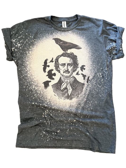 Poe Raven Bleached Tee