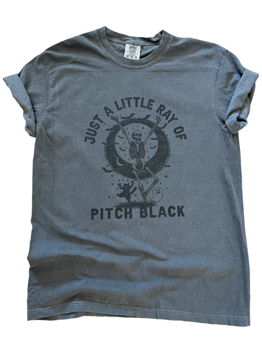 Just a Little Ray of Pitch Black – Skeleton Edition Tee