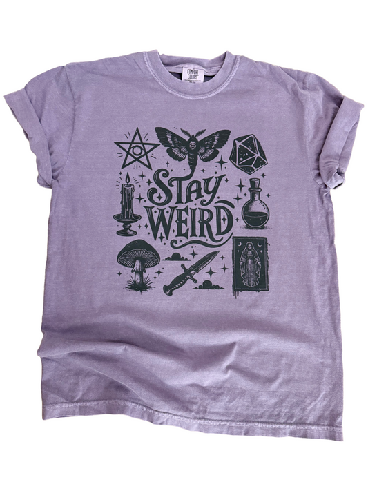 Stay Weird – Witchy Elements Tee