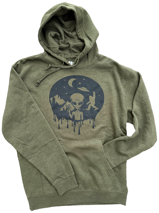 Aliens + Cryptids Hoodie