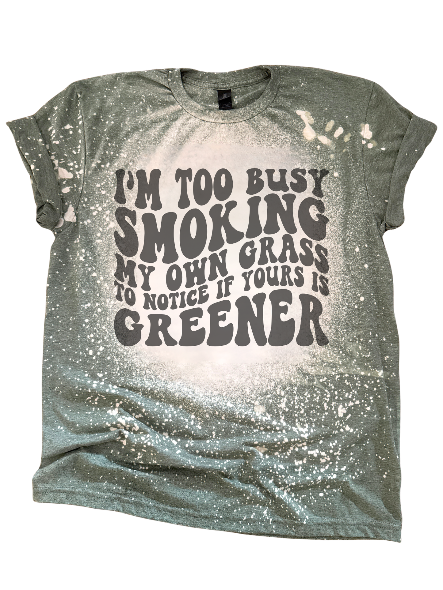 My Own Grass - Bleached Tee next 🌿