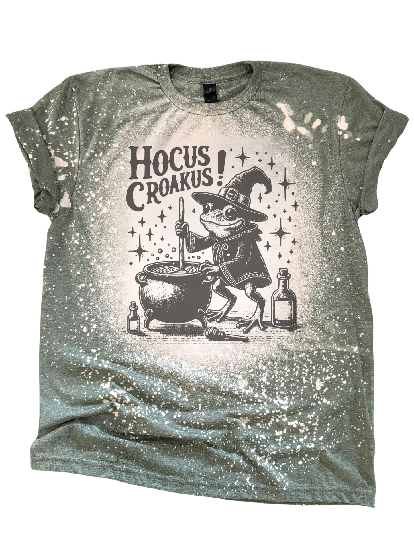 Hocus Croakus - Bleached Tee 🐸