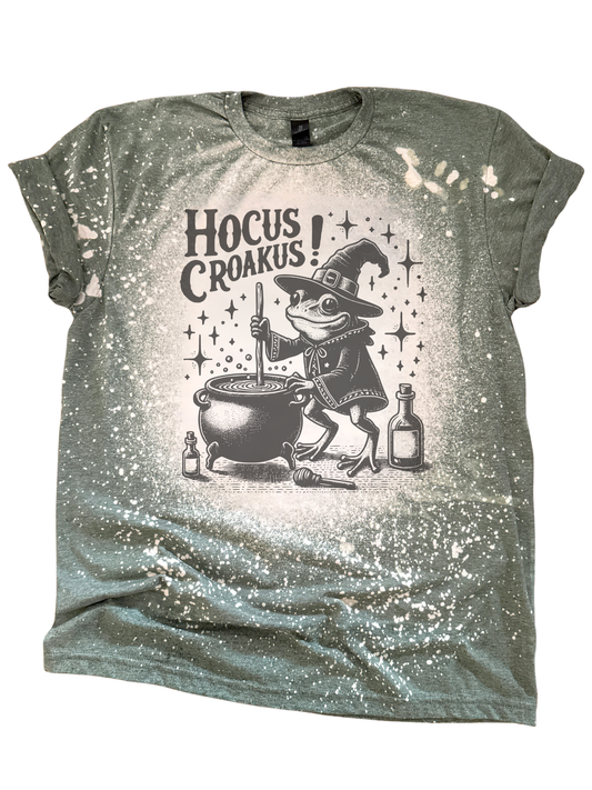 Hocus Croakus - Bleached Tee 🐸