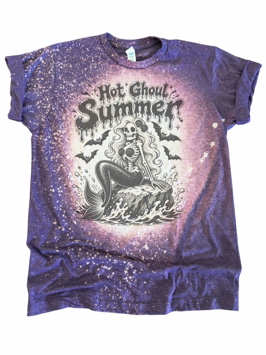 Hot Ghoul Summer - Bleached Tee 🧜‍♀️☀️