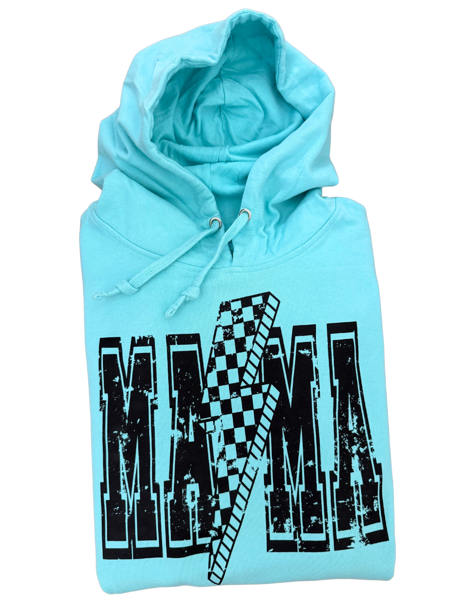 MAMA Checkered Bolt Hoodie