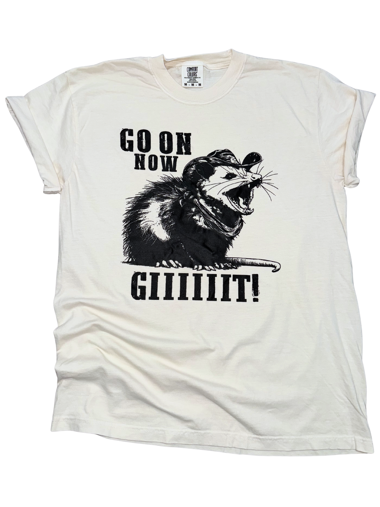 Go On Now, Giiiit! – Opossum Snarky Western Tee