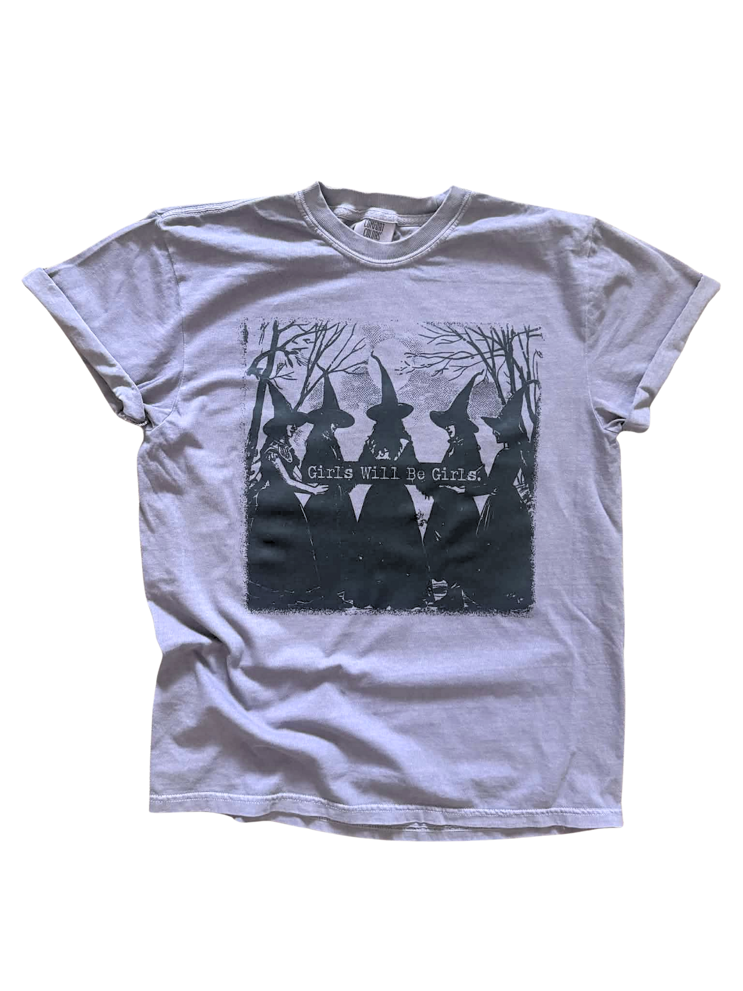 Girls Will Be Girls Witch Coven Halloween Tee