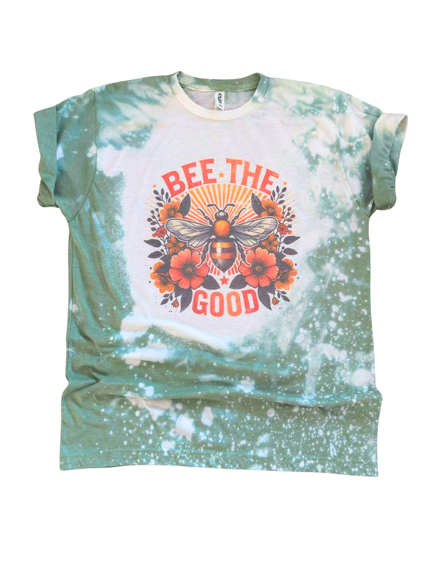 Bee the Good - Bleached Tee 🐝🌼