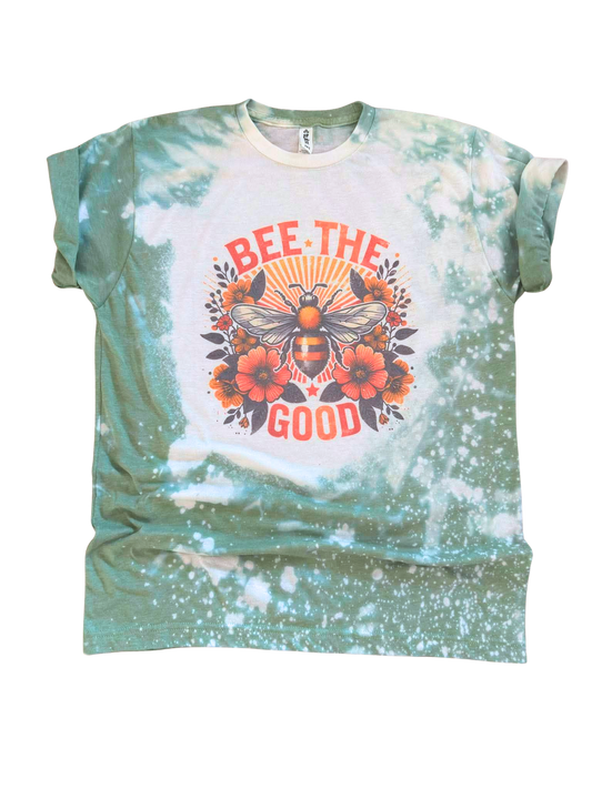Bee the Good - Bleached Tee 🐝🌼