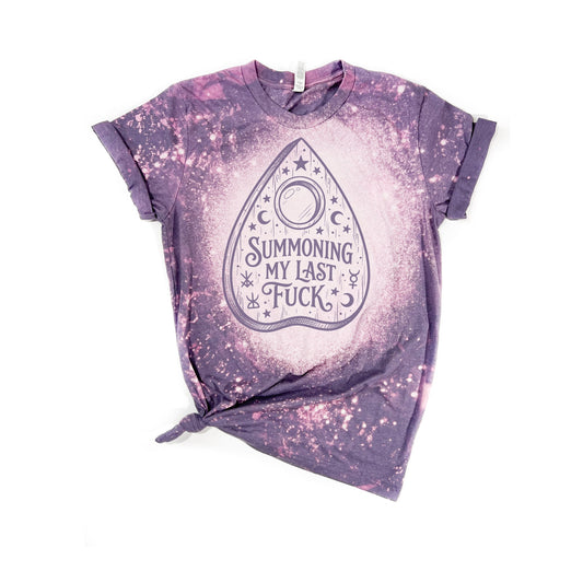Summoning My Last F*ck Witchy Ouija Graphic Tee 🔮✨