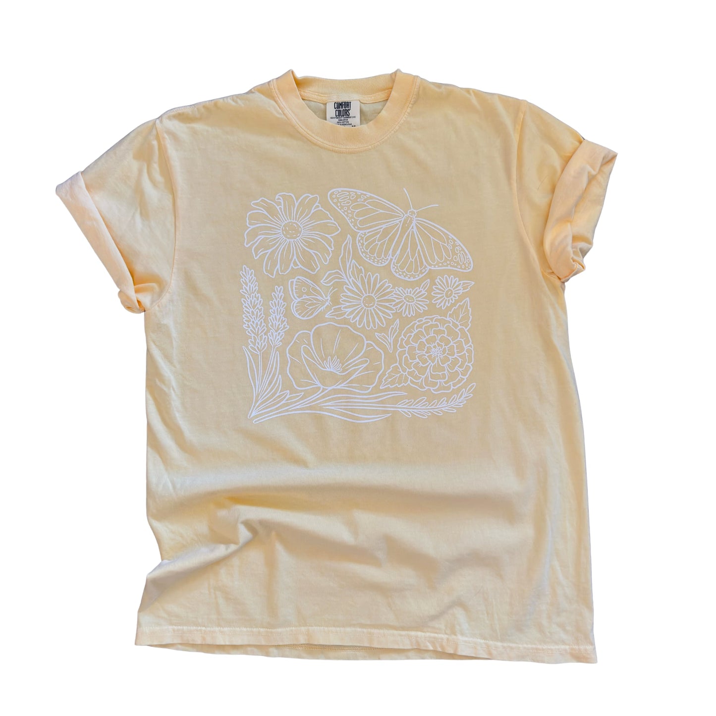 Soft Wildflower Garden - Graphic Tee 🌼🌿