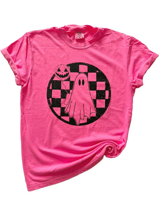 Retro Ghost Halloween Tee