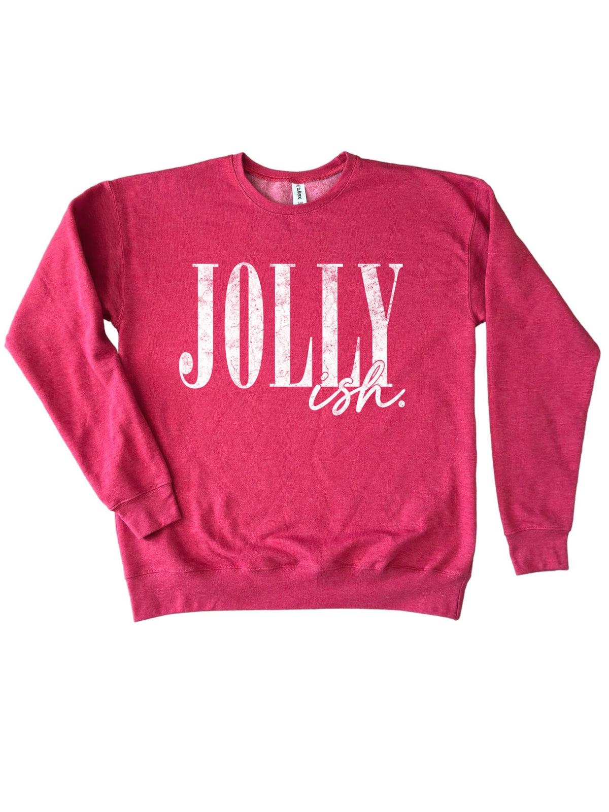 Jolly ish Christmas Crewneck Sweatshirt