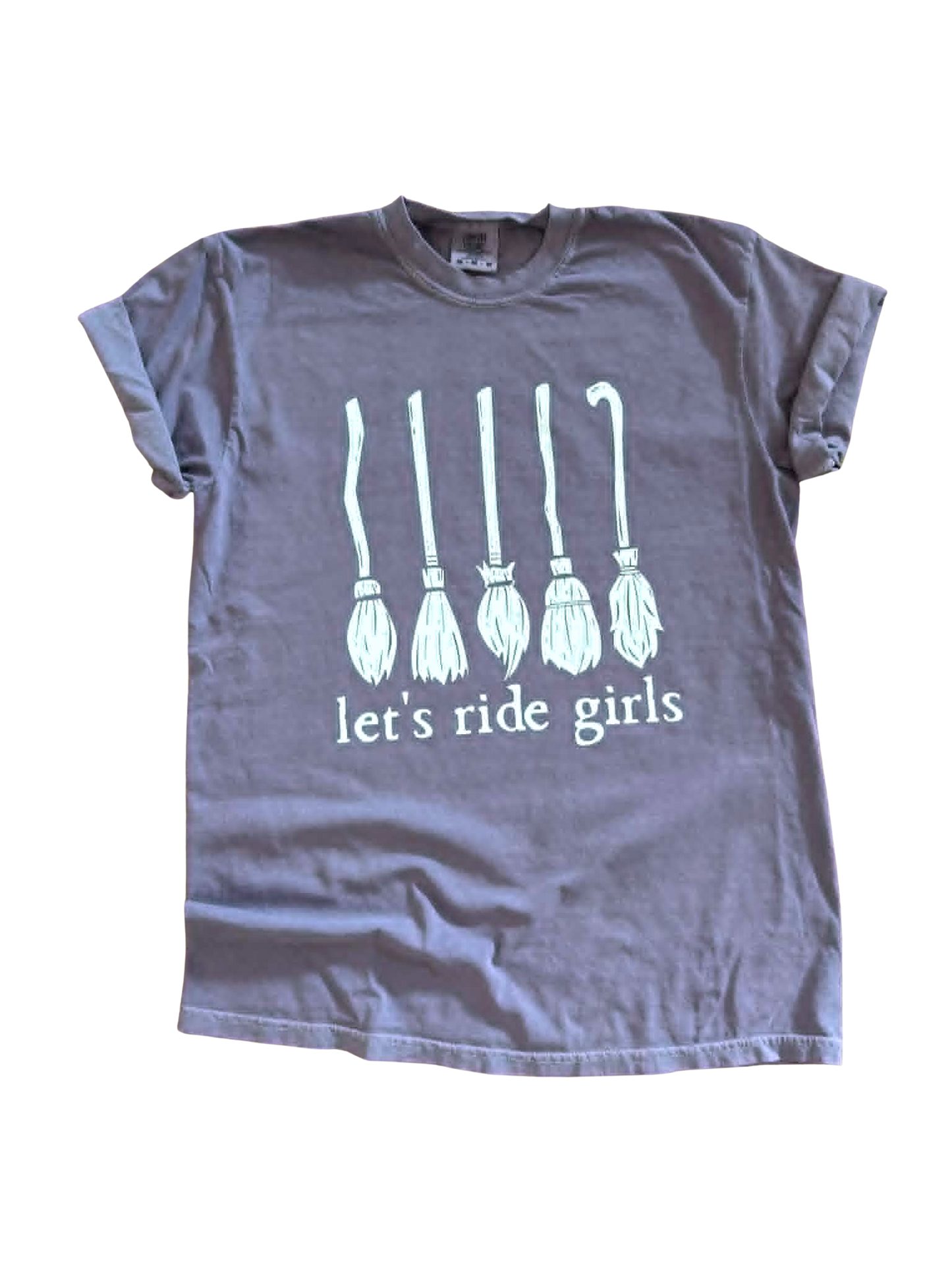 Let’s Ride Girls - Graphic Tee 🧹✨🖤